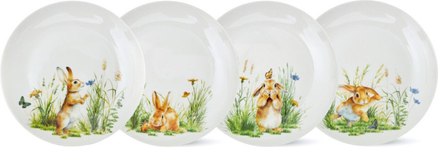 

Набор тарелок Fissman Rabbit 13721 (4 шт)
