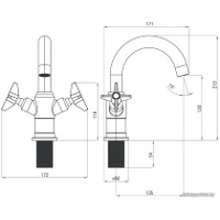 Смеситель Deante Temisto BQT M21D