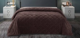 Luxor QV 19-0913 велюр (220x240, chocolate)