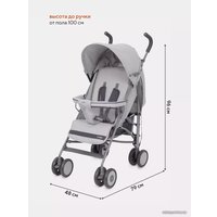 Коляска прогулочная «трость» Rant Basic Tango RA351 (silver grey)