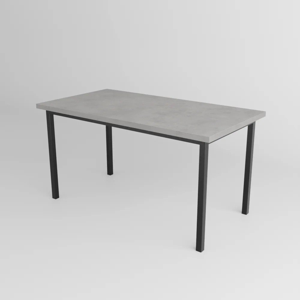 

Стол TMB Loft Дарен разборный 1300x700 18 мм (бетон чикаго светло-серый/черный)