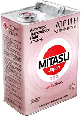 

Трансмиссионное масло Mitasu MJ-321 ATF III H Synthetic Blended 4л