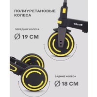 Детский велосипед MOWbaby Trixie MC055 (черный/золотой)