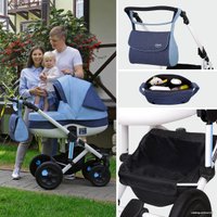 Универсальная коляска Siger Marco (2 в 1, бежевый/темно-коричневый)