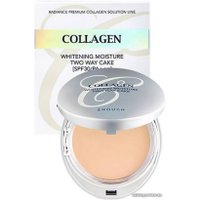 Компактная пудра Enough Collagen Whitening Moisture Twoway Cake Со сменным блоком тон 13 (2x13 г)