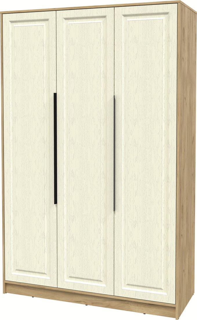 

Шкаф распашной Интерлиния Концепт КТ-Ш3 Деко (дуб золотой/дуб снежный)