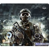 Коврик для мыши SVEN MP-G01S Soldier