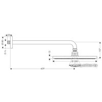 Верхний душ Hansgrohe Raindance AIR (27492000)