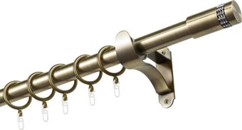 Карниз для штор Sundays Home Волна Имидж 25мм однорядный (антик, 1.8м)