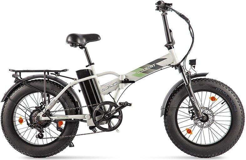 Электровелосипед Gelbert Saturn 3 Pro Max (серый)