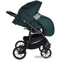 Универсальная коляска Pituso Nino (2 в 1, 3016/1 emerald mood/metalic emerald mood)