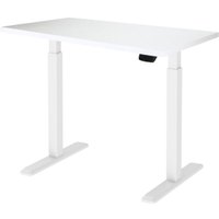 Стол для работы стоя ErgoSmart Electric Desk Prime 1200х650х25 мм (альпийский белый/белый)