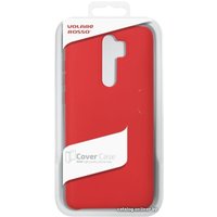 Чехол для телефона Volare Rosso Suede для Xiaomi Redmi Note 8 Pro (красный)