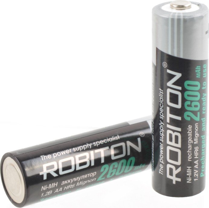 

Аккумулятор Robiton RTU2600MHAA 2600 mAh 1 шт.