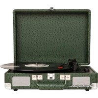 Виниловый проигрыватель Crosley Cruiser Deluxe Green Ostrich