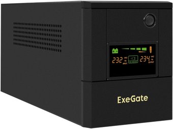 Источник бесперебойного питания ExeGate Smart LB-2200.LCD.AVR.4SH.USB EX299787RUS
