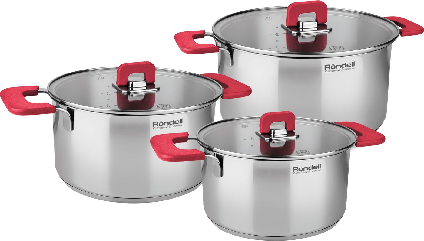 

Набор кастрюль Rondell Savvy RDS-940