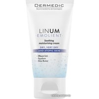  Dermedic Крем для лица Emolient Linum увлажняющий и успокаивающий 50 г