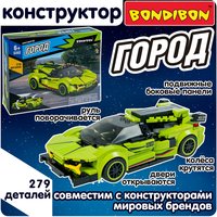 Конструктор Bondibon Город Машина ВВ6492