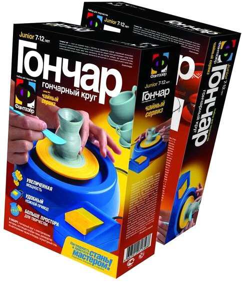 

Набор для лепки Фантазер Гончар Чайный сервиз 217004