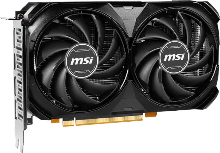 

Видеокарта MSI GeForce RTX 4060 Ventus 2X Black 8G OC