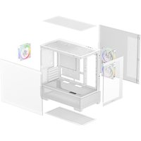 Корпус DeepCool CG380 3F WH R-CG380-WHAGM3-G