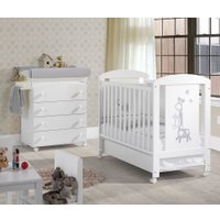 Классическая детская кроватка Micuna Sabana (белый)