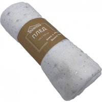 Плед Belezza Праздник 120x150 (белый)