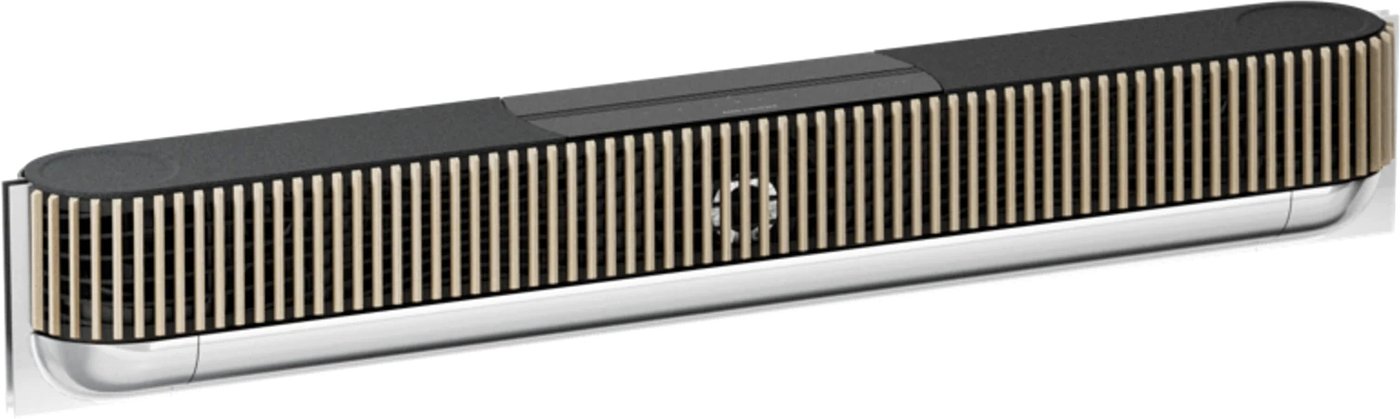 

Саундбар Bang & Olufsen BeoSound Theatre для ТВ 77" (серебристый, с накладкой из натурального дуба)
