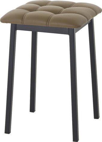 Табурет AMC Comfort 7К1.4 (кожзам, какао/черный)