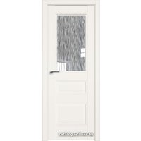 Межкомнатная дверь ProfilDoors 67U L 60x200 (дарквайт/стекло дождь белый)