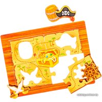 Настольная игра WoodLand Toys Квест. Остров сокровищ 370107