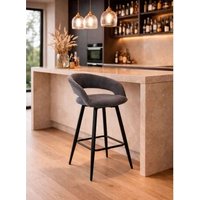 Стул с подлокотниками Мамадома Barny-R 700 (b28 Antracite Lux/черный)