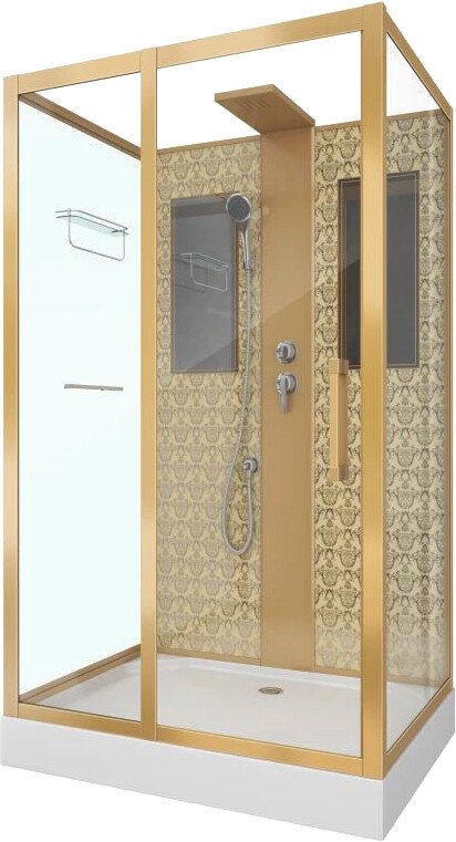 

Душевая кабина Niagara NG-7711GBK 90x120x210