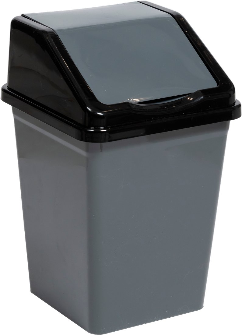 

Мусорное ведро Bradex 941618 (16л, серый)