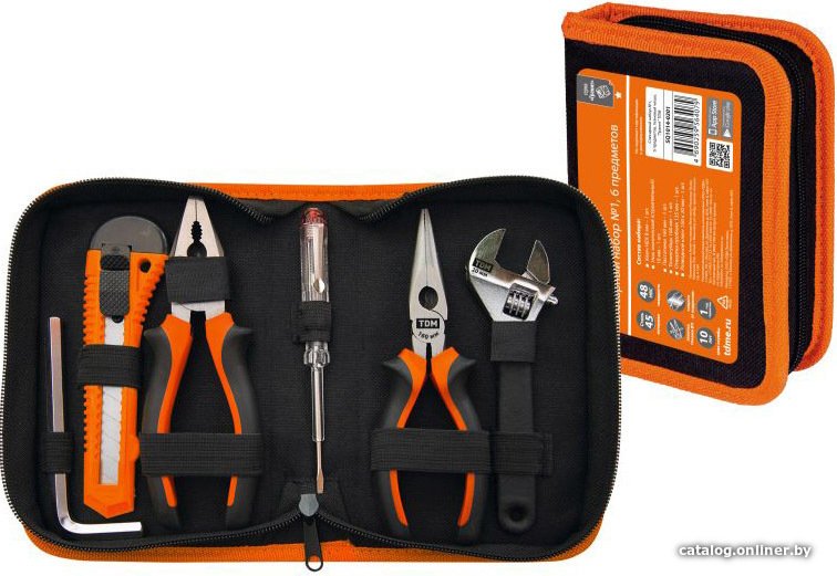Набор домашнего мастера TDM Electric SQ1014-0201 (6 предметов)