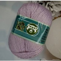Набор пряжи для вязания ХоббиБум Пух норки H890 50 г 340 м (светло-сиреневый)