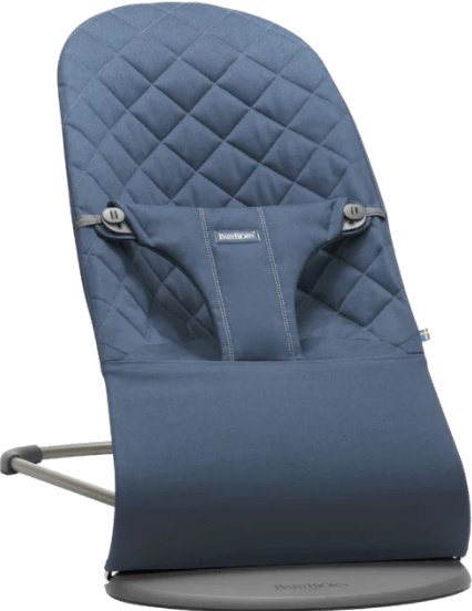 

Шезлонг BabyBjorn Bliss Cotton (хлопок, midnight blue)