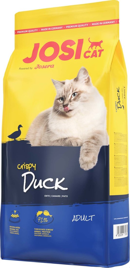 

Сухой корм для кошек Josera Josicat Crispy Duck 18 кг