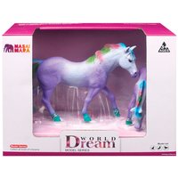 Набор фигурок Masai Mara Мир фэнтези. Семья фиолетовых сказочных лошадей MM206-428