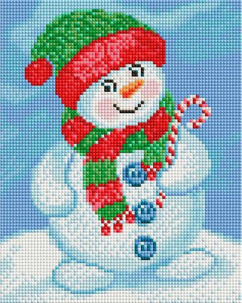 Белоснежка Снеговик в шапочке 642-ST-S