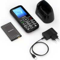 Кнопочный телефон Maxvi B21ds Up (черный)