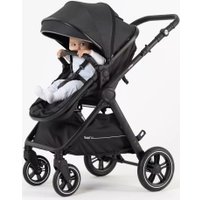 Универсальная коляска Rant Basic Roller RA161 (2 в 1, black)