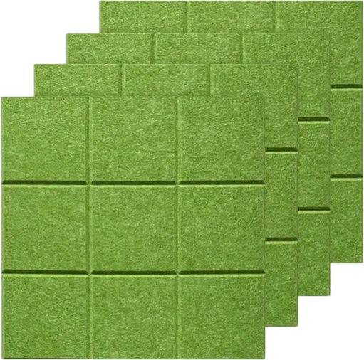 Когтеточка UG Home Самоклеящаяся фетровая ФП.4-ТР (30x30см, 4шт, зеленый)