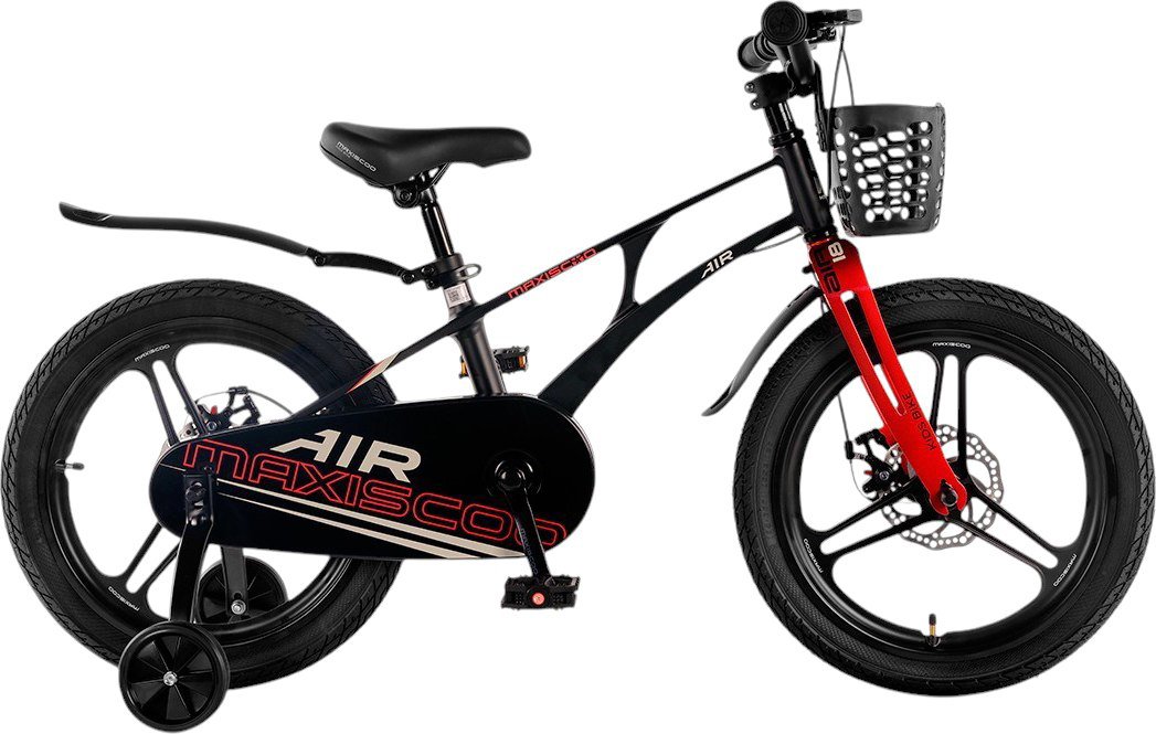 

Детский велосипед Maxiscoo Air Pro 18 2025 MSC-A1842P (обсидиан, разобранный)