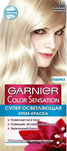 Garnier Color Sensation 111 ультраблонд платиновый