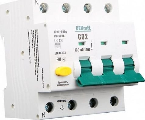 

Дифференциальный автомат DEKraft 16216DEK