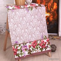 Полотенце DomoVita Цветочная кайма 7668882 (бежевый)