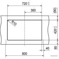 Кухонная мойка Franke Kubus 2 KNG 110-62 125.0512.517 (белый)