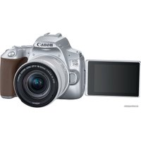 Зеркальный фотоаппарат Canon EOS 250D Kit 18-55 IS STM (серебристый)